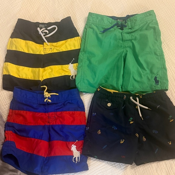 Polo Ralph Lauren Boys Swim Trunks Bundle – 4 pair - Picture 3 of 16